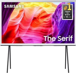 Samsung The Serif QLED TV LS01D 4K Smart 55-Inch in White (2024) - QN55LS01DAFXZA