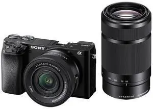 Sony Alpha a6100 w/ 16-50mm + 55-210mm