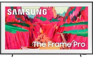 Samsung The Frame Pro LS03FW Neo QLED 4K 65-Inch Smart TV in Black - QN65LS03FWFXZA