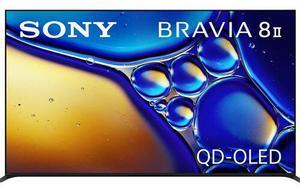 Sony BRAVIA 8 II QD-OLED TV 65-Inch 4K Smart with Google TV - K65XR80M2