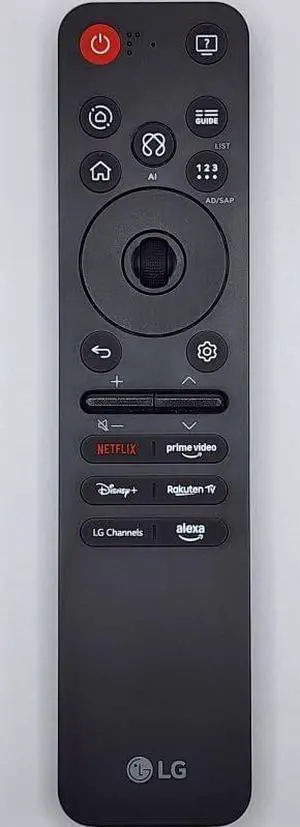 LG MR25GA Magic Remote Compatible with 2025 LG TVs Includes AI, Pointer and Alexa Voice