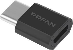2Pcs  USB-C (male) to Micro USB Adapter (female), Converts USB Type-C input to Micro USB, MacBook Air, Nexus and Other Type-C Devices, and More