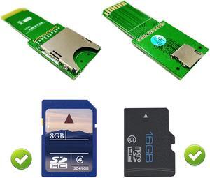 SDHC SD card / Micro SD /TF Card to SD Extension Adapter