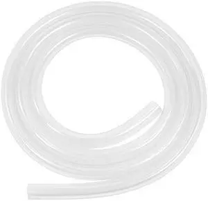 FLX Clear 3/8" X 1/2" (9.5X12.7mm) Water Cooling Tubing Hose For PC CPU CO2 Laser Computer Water Cooling System 6.6FT (2M)(Clear)