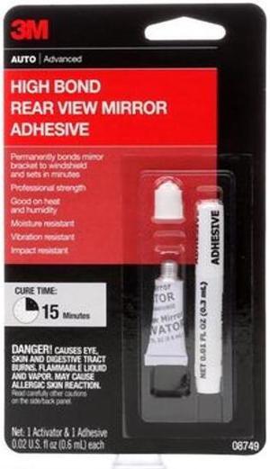 3M™ High Bond Rearview Mirror Adhesive, 08749, 0.02 fl oz
