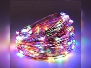 2-Pack Solar String Lights [Remote Control] Outdoor Waterproof Garden Starry Fairy Light Decor for Indoor Outdoor Party Wedding Christmas Tree Garden Decoration [50 meters/164ft]