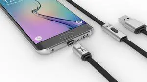 Lexuma XMAG Magnetic Micro-USB Charging High Speed Data Transfer Cable for Samsung, HTC, LG, Sony, Android Devices