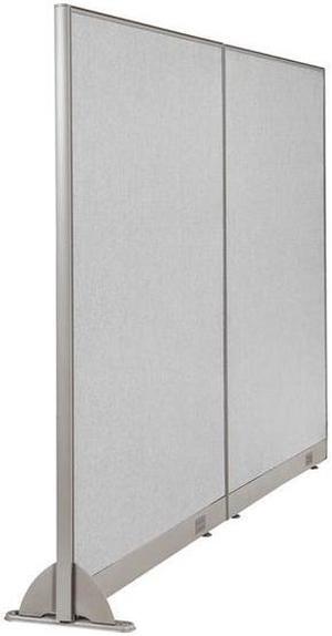 GOF Wall Mounted Office Partition Set, Stable Privacy Wall, Large Room Divider (96" W x 72" H)