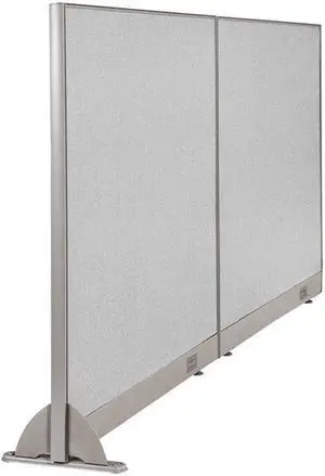 GOF Wall Mounted Office Partition Set, Stable Privacy Wall, Large Room Divider (96" W x 48" H)