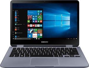 Samsung - Notebook 7 Spin 2-in-1 13.3" Full HD Touch-Screen Laptop - Intel Core i5 8Gen i5-8250U  8GB Memory  256GB Solid State Drive HDMI Bluetooth WIFI Stealth Silver