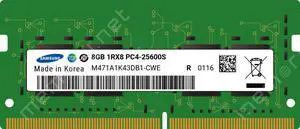 Hynix 8GB PC4- DDR4-3200MHz 260-Pin SODIMM 1.2V Single Rank Memory Module HMA81GS6CJR8N-XN