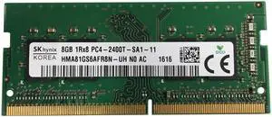 Hynix HMA81GS6AFR8N-UH Memory Module - 8 GB DDR4 SDRAM - PC4-19200 Speed - 1x8 GB Modules - 260-pin SODIMM