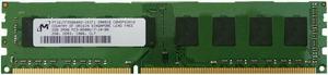 MICRON 2GB DESKTOP DIMM DDR3 PC8500(1066) UNBUF 1.5v 2RX8 240P 256MX64 128mX8 C MT16JTF25664AZ-1G1F1 OEM