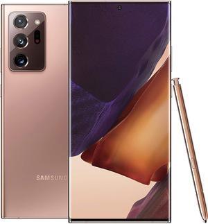 Samsung Galaxy Note 20 Ultra 5G Factory Unlocked Android Cell Phone | US Version | 128GB of Storage | Mobile Gaming Smartphone | Long-Lasting Battery | Mystic Bronze