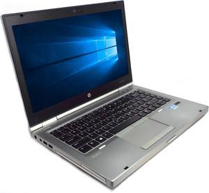 HP EliteBook 8470p 14" 1600x900 HD+ Laptop PC, Intel Core i5-3320M 2.6GHz, 8GB DDR3 RAM, 256GB SSD, Windows 10 Pro Grade B