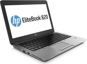 HP EliteBook 820 G1 12.5" Notebook PC, Intel Core i5-4300U 1.9GHz, 8GB DDR3 Memory, 256GB SSD, Win-10 Pro x64 Grade B