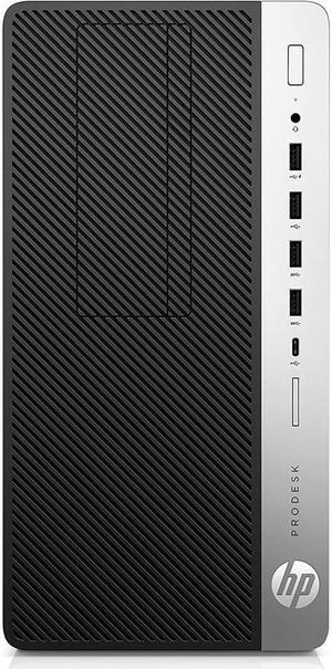 HP ProDesk 600 G3 MT Business Desktop PC, 7th Gen Intel Core i7-7700 3.60GHz, 8GB DDR4 RAM, 256GB SSD/ NO DVD/ Windows 10 Pro Grade B