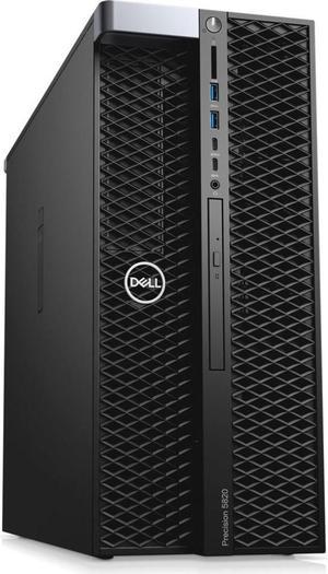Dell Precision 5820 Tower Workstation Desktop PC, Intel Core i7-9800X 3.8GHz, 64GB DDR4 RAM, 1TB SSD, 2TB HDD, Quadro P4000 8GB GDDR5, Keyboard & Mouse, WiFi BT, Windows 11 Pro Grade A