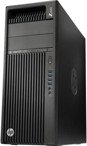 HP Z440 Workstation Desktop PC, Intel Xeon E5-1620 v3 3.5GHz, 16 GB DDR4 RAM, 512 GB SSD, Nvidia Quadro K2200, Windows 10 Pro Grade B