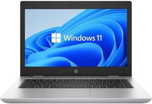 HP Probook 640 G5 14" 1920x1080 FHD Notebook PC, 8th Gen Intel Core i7-8565U 1.80GHz, 16GB DDR4 RAM, 256GB M.2 SSD, Webcam, Windows 11 Pro Grade A