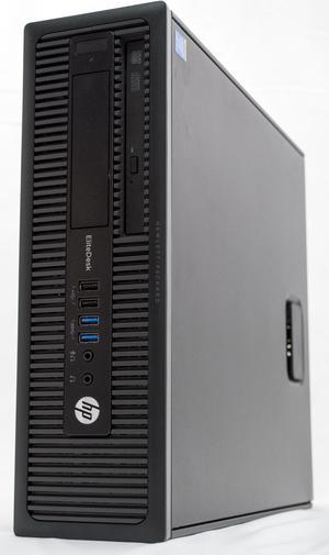 HP EliteDesk 800 G1 SFF Desktop PC, Intel Core i5-4590s 3.0GHz, 4GB DDR3 RAM, 500GB HDD, No OS