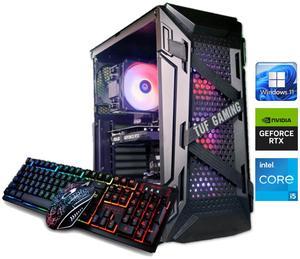 Odyssey KP99 V2 Custom Gaming PC, Intel Core i5 upto 4.1GHz, 32GB DDR4 RAM, 1TB SSD + 2TB HDD, NVIDIA GeForce RTX 3050, WiFI & BT, RGB-illuminated fans, Windows 11 Pro