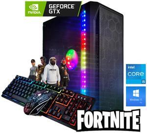 Odyssey Essentials 2025 V3 Custom Gaming PC, RGB Intel Core i5-8500 upto 4.1GHz, 16GB DDR4 RAM, 1TB NVMe SSD, GeForce GTX 1650, Wi-Fi BT Windows 11 Pro Keyboard & Mouse