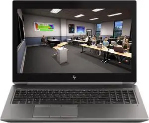 HP ZBook 15 G6 15.6" 1920X1080 FHD Mobile Workstation PC, Intel Core i7 9th Gen i7-9850H 2.6GHz, 32GB DDR4 RAM, 1TB NVMe SSD, NVIDIA Quadro T1000, Windows 11 Pro Grade A