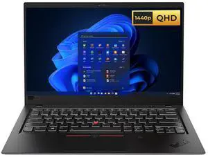 Lenovo ThinkPad X1 Carbon 6th Gen 14" 2560x1440 QHD Ultrabook PC, 8th Gen Intel Quad Core i7-8650U 1.9GHz, 16GB DDR4 RAM, 1TB NVMe SSD, Windows 11 Pro Grade B