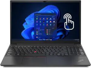 Lenovo ThinkPad E15 Gen 2 15.6" IPS 1920x1080 FHD Touchscreen Laptop, Intel Core i7-1165G7 Upto 4.7GHz, 16GB RAM, 512GB NVMe SSD, HDMI, Thunderbolt, Wi-Fi, Bluetooth, Windows 11 Pro Grade B
