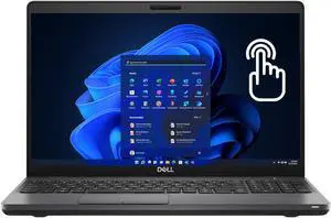 Dell Latitude 5500 15.6" 1920x1080 FHD Touchscreen Business Laptop, Intel Core i7-8665U 1.9GHz, 32GB DDR4 RAM, 512GB M.2 SSD, Windows 11 Pro Grade B