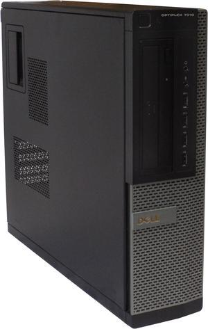 Dell OptiPlex 7010 DT Desktop PC, Intel Core i7-3770 3.4GHz, 8GB DDR3 RAM, 256GB SSD, Win-10 Pro x64
