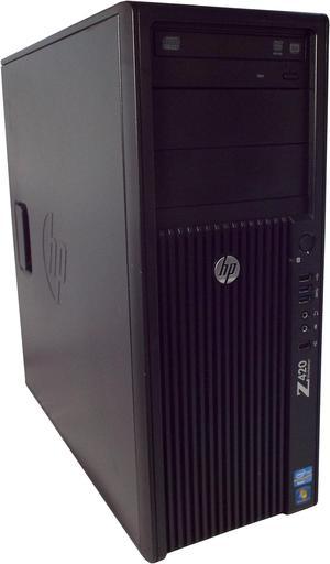 HP z420 Tower Workstation Desktop PC, Intel Xeon E5-1620 3.6GHz, 32GB DDR3 RAM, 512GB SSD, Win-10 Pro x64, NVIDIA Quadro 2000
