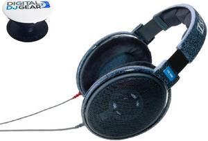 Sennheiser HD600 Open Back Audiophile Professional Headphone W/Free Popsocket