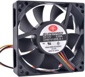 CHB7012DS-A-1 7cm 70mm fan 7020 70x70x20mm 12V 0.20A Computer CPU 7cm cooling fan Air volume noise balance