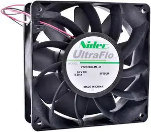 New and original COOLING REVOLUTION V12E24BLM9-51 12cm 12038 DC 24V 0.39A High-end inverter server cooling fan