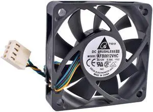 AFB0612VHC 6cm 60mm fan 6015 12V 0.36A Ball bearing 4-wire 4pin PWM air volume cooling fan