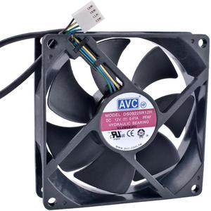 DS09225R12H 9cm 90mm fan 9025 9225 12V0.41A 4pin PWM computer CPU ligent temperature control cooling fan