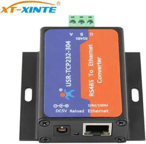 USR-TCP232-304 RS485 Serial to Ethernet Converter RS 485 to TCP/IP Ethernet Server Converter Module Support DHCP/DNS USR-TCP232-304 RS485 Serial to Ethernet Converter RS 485 to TCP/IP Ethernet Server Converter Module Support DHCP/DNS