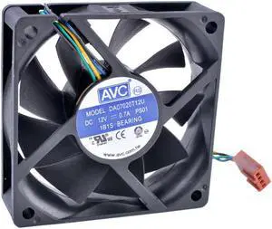 DA07020T12U 70mm fan 7020 70x70x20mm 7cm 12V 0.70A Computer CPU 4-wire 4pin PWM air volume cooling fan