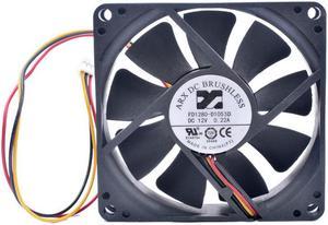 FD1280-D1053D 8cm 80mm 80x80x20mm DC12V 0.22A 3 line cooling fan for inverter case