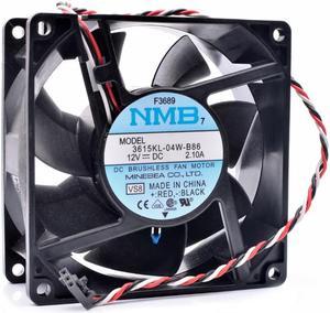 3615KL-04W-B86 9cm 9038 92x92x38mm 12V 2.10A resistance thermal temperature control chassis cooling fan