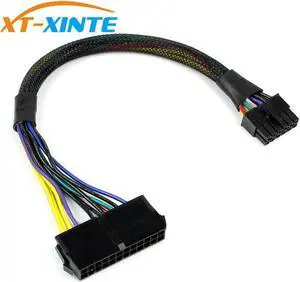 High Quality ATX 24 pin to 14 pin Adapter Cable Power Supply Cable Cord for Motherboard 18AWG Wire