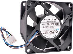 PAI070G12H 7cm 7025 70mm 70x70x25mm DC12V 0.90A 4 lines computer case CPU high air volume cooling fan