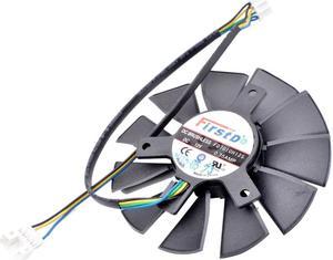 FD7010H12S new  12V 0.35A GTX950 GTX960 750TI graphics card cooling fan