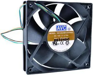 DS12025B12H 12cm 120mm fan 12025 12V 0.75A Double ball bearing 4pin PWM computer CPU cooler cooling fan