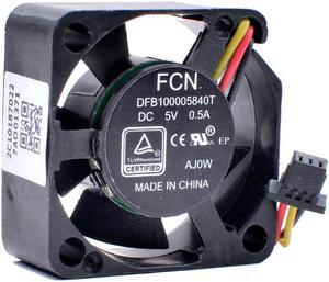 FCN DFB100005840T 2.5cm 2510 25mm 25x25x10mm DC5V 0.5A miniature large air volume cooling fan