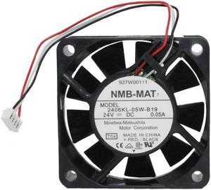 New and  2406KL-05W-B19 6cm 60mm 6015 DC 24V 0.05A Double ball bearing mute inverter cooling fan