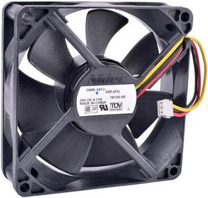 D08K-24TU 62B(AX) 8cm 8025 80mm fan 24V 0.13A Inverter server cooling fan