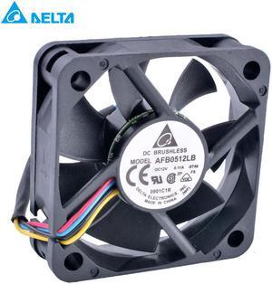 AFB0512LB 5015 50x50x15mm 50mm fan 12V 0.11A Double ball bearing 4 wire 4pin mute cooling fan